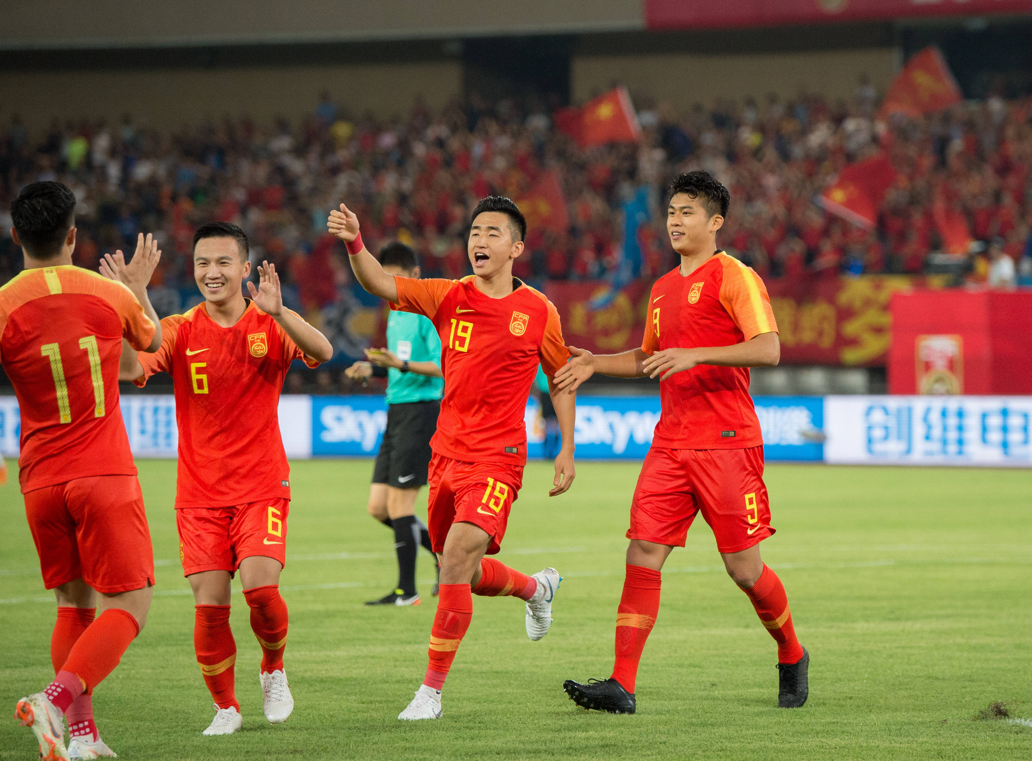 世界杯预选：中国队实力雄厚，战胜对手(世界杯预选赛中国队胜负)
